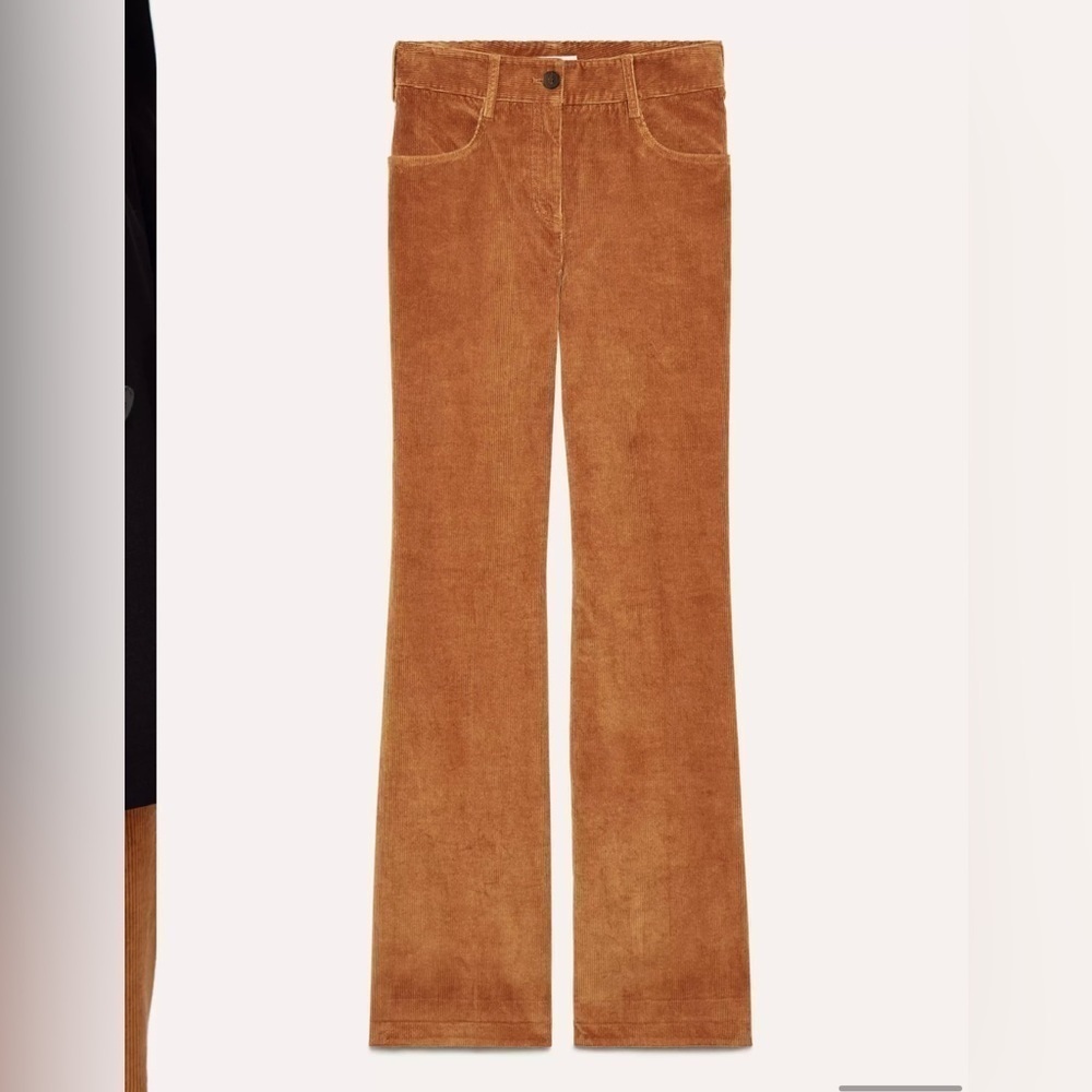 Babaton Joey pant corduroy wide leg * Navy Blue * - Picture 4 of 4